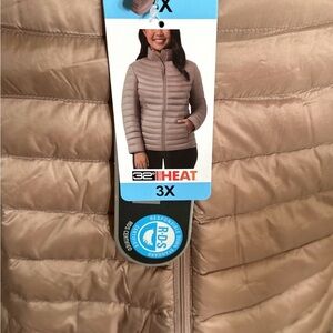 Women’s 32 Degree down jacket, new with tags, size 3X